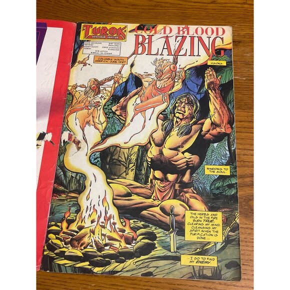 Turok Dinosaur Hunter Comic Book Issue #1 Valiant 1993 Graphic Novel Sci-Fi - Picture 3 of 4